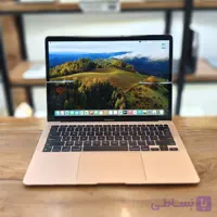 مک بوک ایر M1 2020 رم 8 حافظه 256 رنگ رز گلد سایز 13.3 اینچ درحد نو