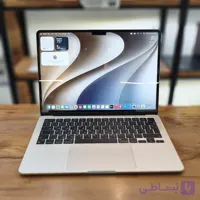 مک بوک ایر M3 8/512 مدل 2024 سایز 13.6 اینچ رنگ استارلایت درحد نو