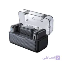 میکروفون یقه ای پاورولوژی مدل PMLV2CMIC دو فرستنده وایرلس