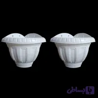گلدان دیواری مدل سه گوش بسته 2عددی