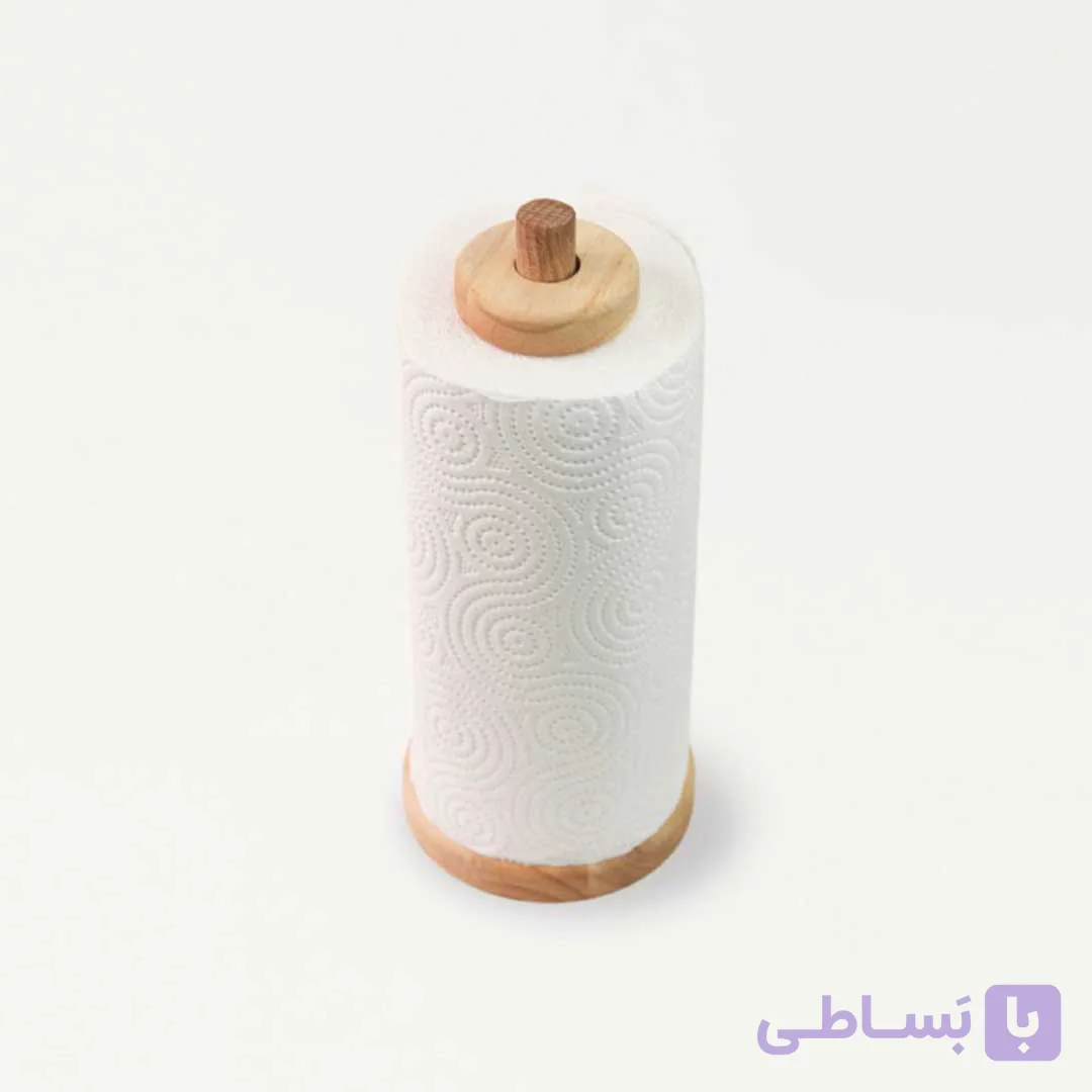 جا دستمال کاغذی رولی آشپزخانه بامبو
