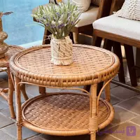 میز حصیری دو طبقه