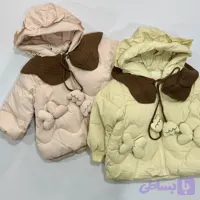 کاپشن دخترانه یقه دار