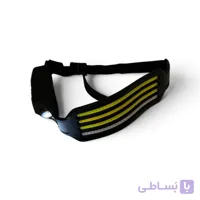 چراغ پیشانی سیلیکونی LED نواری مدل عریض آیتم 6126-4 با نور جانبی