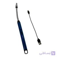 فندک شارژی USB گردن‌منعطف | فندک الکتریکی شارژی بدون گاز