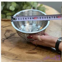 تفاله‌گیر سینک استیل گرد مات یونیک