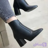 نیم بوت پاشنه دار زنانه کد 9169