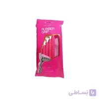 ژیلت 2 تیغه رابر گریپ لیدی سیلور زنانه 5 عددی