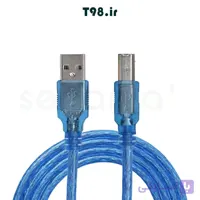 کابل پرینتر شیلددار 1.5 متری ای نت مدل enet Printer 1.5m Blue رنگ آبی