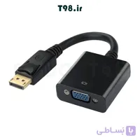 مبدل Display Port نری به VGA مادگی ای نت enet