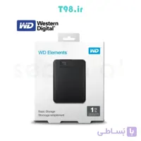 هارد اکسترنال 1 ترابایت وسترن دیجیتال مدل WD Elements