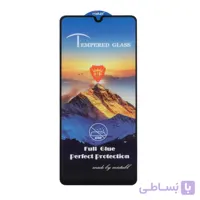 گلس و محافظ صفحه نمایش شیشه ای Full Cover ESD Mountain Mietubl مدل Samsung A31 / A32 4G / A33 / A22 4G / M22 / M32 4G / F22 – مشکی (بدون پک)