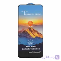 گلس و محافظ صفحه نمایش شیشه ای Full Cover ESD Mountain Mietubl مدل Samsung Galaxy S25 FE / S24 FE / A57 / A37 / A56 / A36 – مشکی (بدون پک)