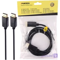 کابل دیسپلی‌پورت IFORTECH طول ۱.۸ متر – انتقال تصویر 4K با اتصال پایدار و قیمت اقتصادی