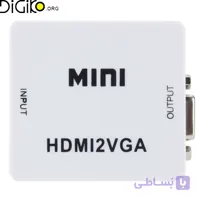 تبدیل HDMI به VGA دوسر ماده مینی تک