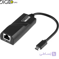 تبدیل تایپ سی به LAN مینی تک