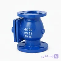 شیر صنعتی یکطرفه فلنج دار وارداتی DN65-PN16-GG25