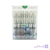 مسواک گورال فرچه نرم بسته 24 عددی