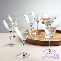 گیلاس مارتینی پایه بلند Enoteca محصول Paşabahçe ترکیه🇹🇷🇹🇷🇹🇷 جنس:کریستالین فوق‌العاده شفاف و براق