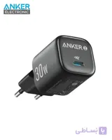 شارژر دیواری 20 وات انکر Anker Zolo 20W GaN Charger A2699 EU پلاگ دوپین ایران