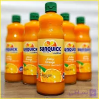 سانکوییک پرتقال ۸۴۰ میلی لیتر | Sunquick Orange Fruit Drink Concentrate ۲۵٪ آبمیوه واقعی