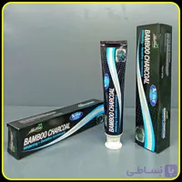 خمیر دندان زغالی بامبو نیس‌فِرش مدل Bamboo Charcoal Whitening + Sensitive Toothpaste 75ml