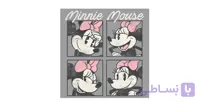 استیکر پارچه و لباس | مدل میکی موس minnie mouse | حرارتی