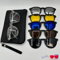 عینک کاوردار طبی 5کاوره TR1203 برند COMO