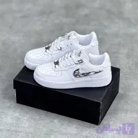 کفش نایک ایر فورس وان مولتن متال سفید استخوانی Nike Air Force 1 Molten Metal White Bone