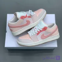 کفش نایک جردن وان صورتی Nike Air Jordan 1 Pink