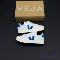 کفش وجا کامپو سفید آبی Veja Campo White Blue