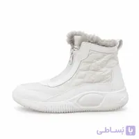 نیم بوت زیپ دار داخل خز سفید
