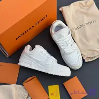 کفش لویی ویتون ترینر سوپر مستر تمام سفید Louis Vuitton Trainer Super Master Triple White