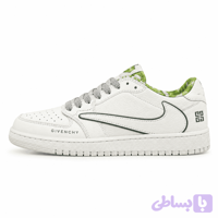 کفش نایک ایر جردن وان لو تراویس اسکات ژیوانشی Nike Air Jordan 1 Low Travis Scott Givenchy