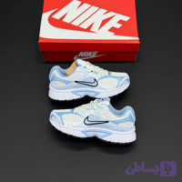 کفش نایک وی فایو کی ران آبی سفید Nike V5K Run Blue White