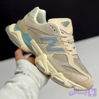 کتونی نیوبالانس ۹۰۶۰ کرم آبی New Balance 9060 Cream Blue