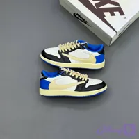کفش نایک ایر جردن وان لو تراویس فرگمنت Nike Air Jordan 1 Low Travis Scott Fragment