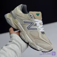 کتونی نیوبالانس ۹۰۶۰ کرم آبی New Balance 9060 Cream Blue