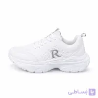 کفش لژدار سفید زنانه طرح آر
