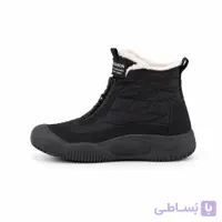 نیم بوت زیپ دار داخل خز مشکی