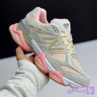 کتونی نیوبالانس ۹۰۶۰ طوسی صورتی New Balance 9060 Gray Pink