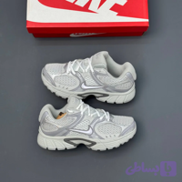 کفش نایک وی فایو کی ران طوسی Nike V5K Run Grey