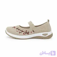 صندل گلدار طبی زنانه کرم