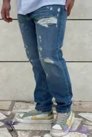 مشخصات شلوار جین مردانه زاپ دار street style