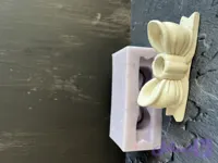 قالب سیلیکونی جاشمعی پاپیونی