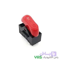 کلید سشوار 3 حالته مکس قرمز JD-10B