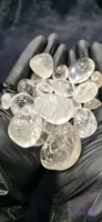 یک عدد سنگ کوارتز شفاف تامبل طبیعی