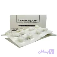 اسفنج هموستاتیک دندانپزشکی هموسپون ۲۴ عددی (Hemospon)