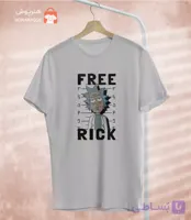 تیشرت Rick Sanchez طرح Free Rick