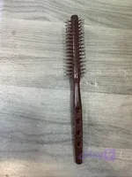 برس گرد مردانه دسته چوبی